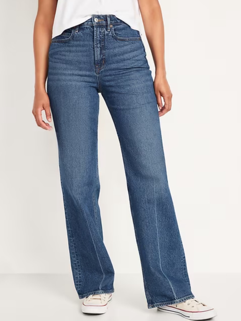 Old Navy Sky-Hi  Wide-Leg Jeans